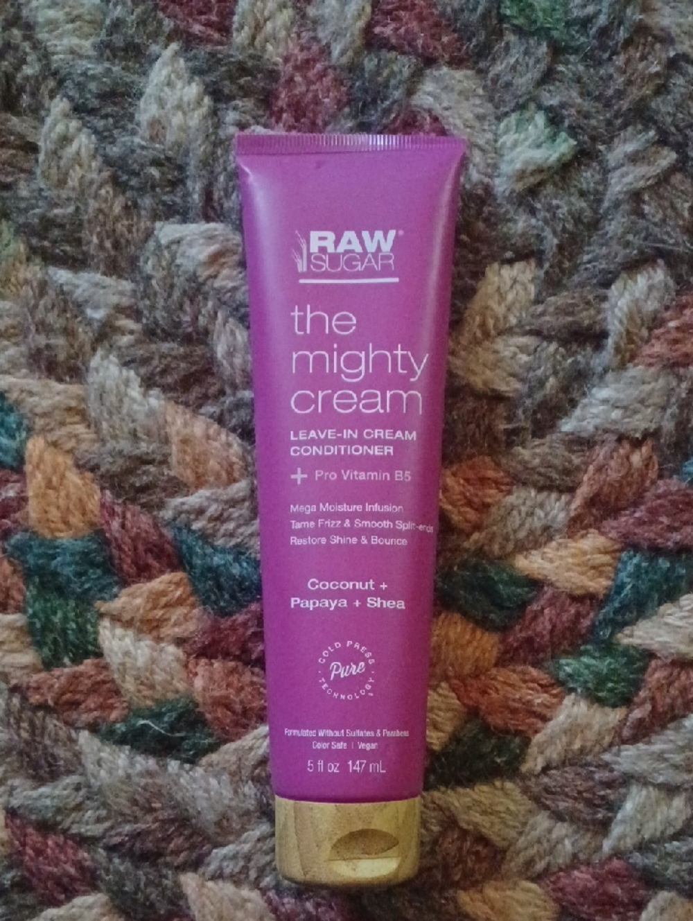 Raw Sugar The Mighty Cream Leave-In Conditioner